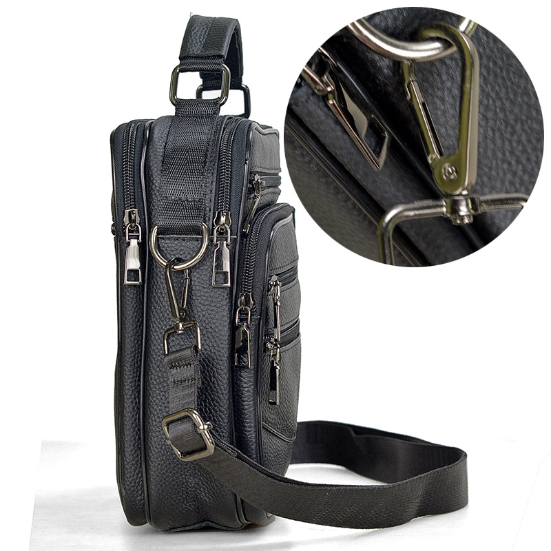 Fashion Men Genuine Leather Ha - Tablet Shoulder Bag 리뷰 및 가격