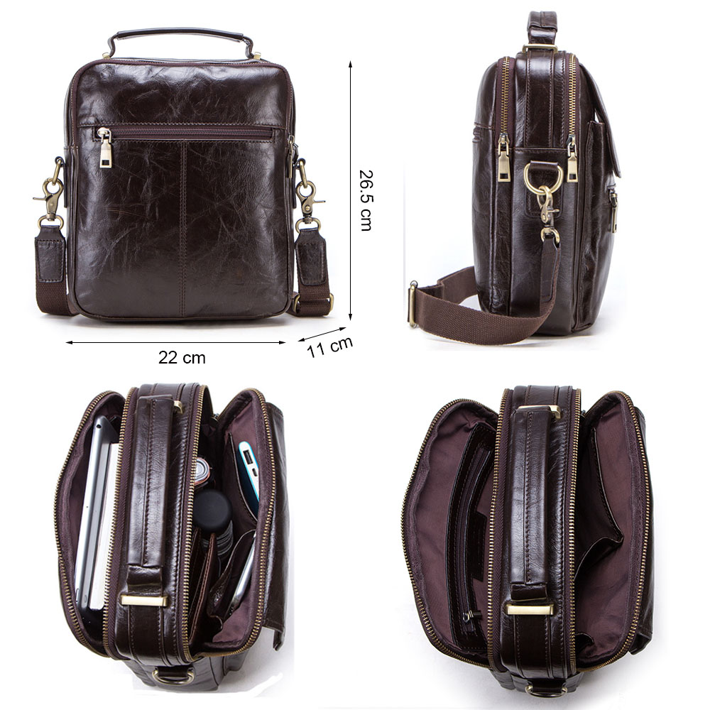 CONTACT'S new genuine leather  - Tablet Shoulder Bag 리뷰 및 가격
