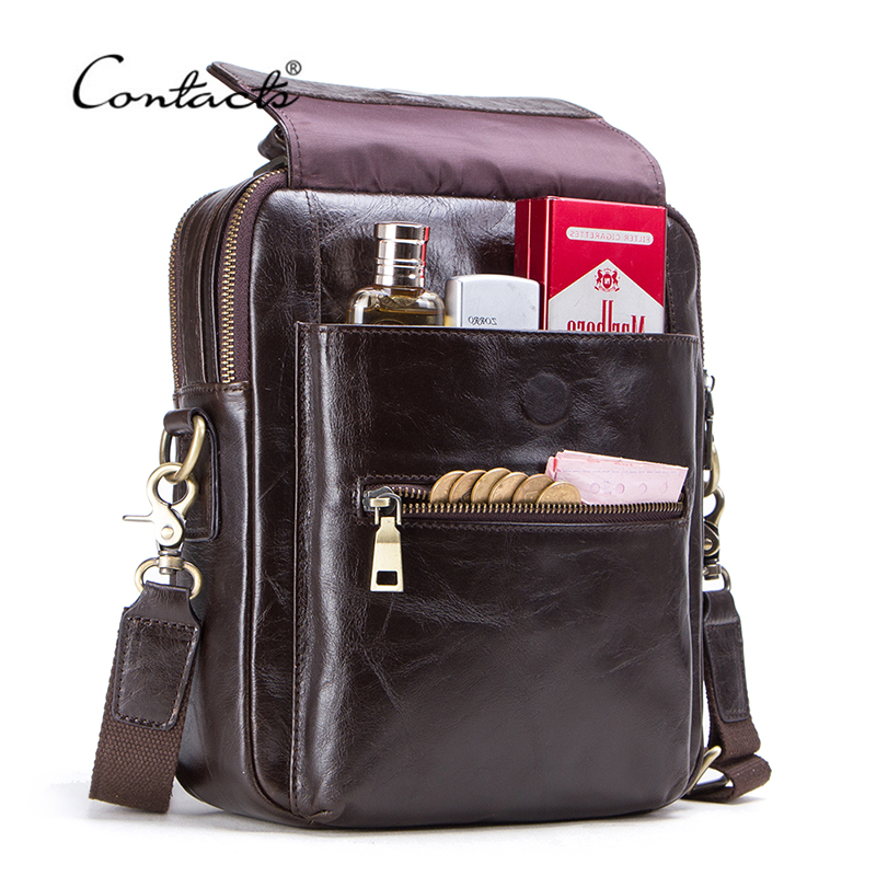 CONTACT'S new genuine leather  - Tablet Shoulder Bag 리뷰 및 가격